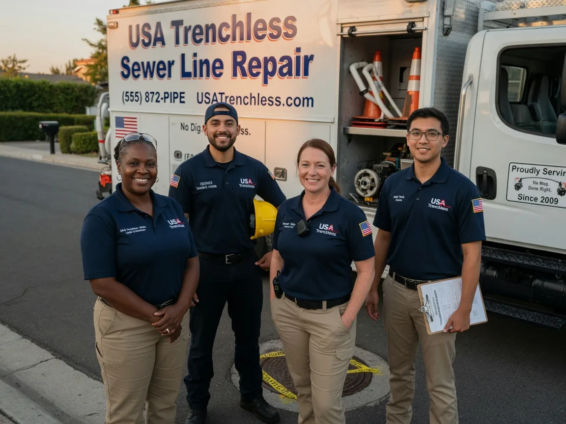 Sewer Line Repair company in Bunch, OK